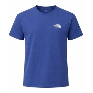 The North Face blue tee front logo back graphic Since 1968 size L
